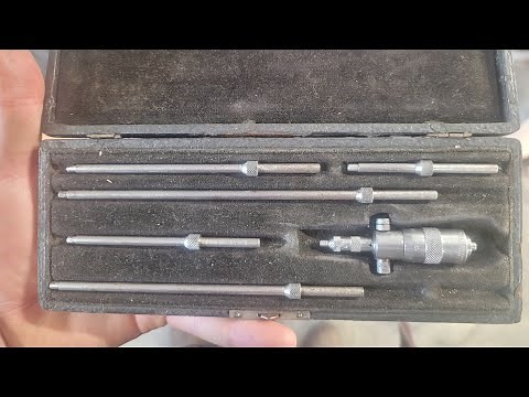 Starrett 124 Inside micrometer Calibration