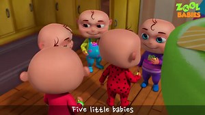 Five little babies tasting lemons | Zool Babies | Nursery Rhymes & Kids Songs | Videogyan Preschool