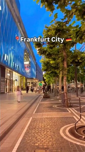 Frankfurt city Germany Europe 🌍 #travel #germanytourism #explore
