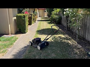 Replacing the blades on my Victa lawn mower.