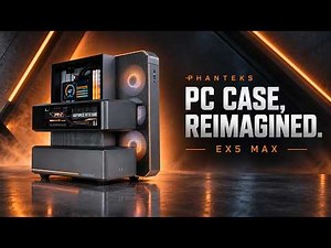 Phanteks EX5 Max | PC Case Reimagined - A restart for the Industry? | Chill #asmr PC Build