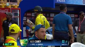 IND vs AUS 2023-24, 3RD ODI: Alex Carey Wicket