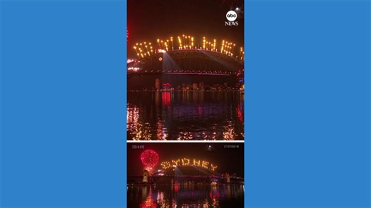 Sydney rings in new year with fireworks display