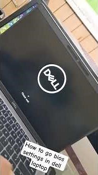 how to open bios settings dell laptop #windows #shortvideo #shorts #biossettings #delllaptop