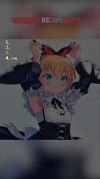 Best ReZero Edits #viral #anime #shorts #rezero