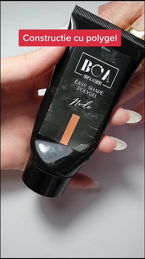 Prelungirea unghiei naturale din polygel fara sablon... #fyp #foryoupage #fy #foryou #polygel