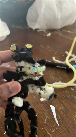 I made a little tiger rock for M2