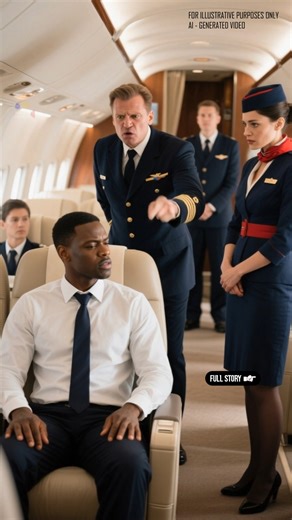 “FIRST CLASS ISN’T FOR BLACK PEOPLE.” THE PILOT MOCKED HIM, NOT KNOWING HE WAS A CEO — HIS RESPONSE AFTER LANDING LEFT THE WORLD STUNNED 😳✈️ Malcolm Reeves, 43, straightened his navy tie as he entered the airport lounge. Founder and CEO of Reeves Global Consulting, he had just signed a multimillion-dollar deal that would change everything. To celebrate quietly, he booked a first-class seat to Zurich. As he boarded, the attendants greeted him warmly. But then came the pilot — tall, gray-haired, 
