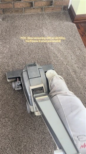 The Art of Slow Vacuuming with an Old Kirby