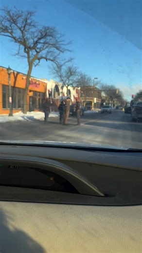 A new video appears to show the moments leading up to a fatal shooting by federal agents in Minneapolis, with the individual appearing to simply record on his phone as agents escalated the situation. 🎥 dangjessie / Threads | MeidasTouch