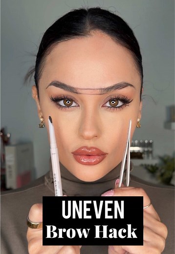 Dominique Cosmetics Brow Frame Pencil Tutorial