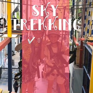 Why settle for a stroll on the CN Tower Skywalk when you can *soar* with Skytrekking? 礪✨ Feel the boost in confidence, conquer heights and live the thrill.  Leave the glass floor behind and step into adventure!  #Skytrekking #ChooseAdventure #SkywalkWho #DareToFly | Joey's World, Family Indoor Playground | Facebook