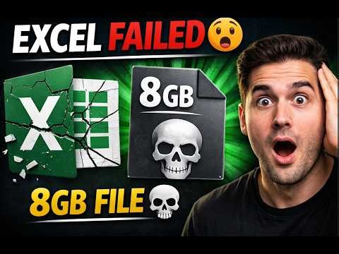 Excel Fails Big Data Use Data Engineering