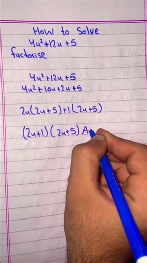 Factorization Problem And Solution #maths #mathstricks #shortvideo #foryou #education