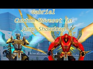Gabriel ULTRAKILL Custom Moveset in Jump Showdown #jsd #jumpshowdown #roblox #ultrakill