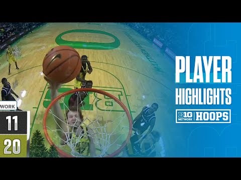 Nate Bittle Highlights vs. Nebraska-Omaha | Oregon Basketball | 12/28/2025