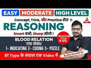 SSC CGL/MTS/CHSL Reasoning Classes 2025 | Reasoning Blood Relation Question | By Atul Awasthi