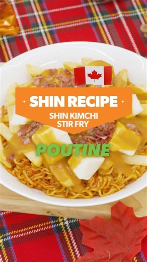 How to Make Canadian Poutine with Shin Kimchi Stir Fry 🍟🍜 | Ep.19
