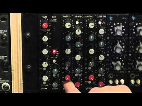 Rick Beato demonstrating Great River PWM-501 and 32EQ