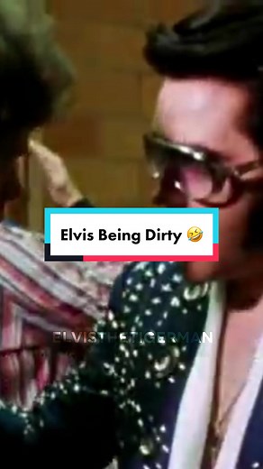 Elvis being dirty 🤣 Also, we're back! ❤️ #elvispresley #elvismovie #austinbutler #elvis #tcb #funny #elvisontour