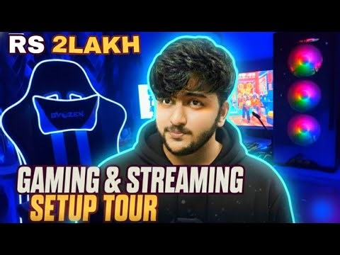 BGMI Streamer Setup Tour 2025 | My Full Streaming Room Setup 😎🎮 | 10K Special