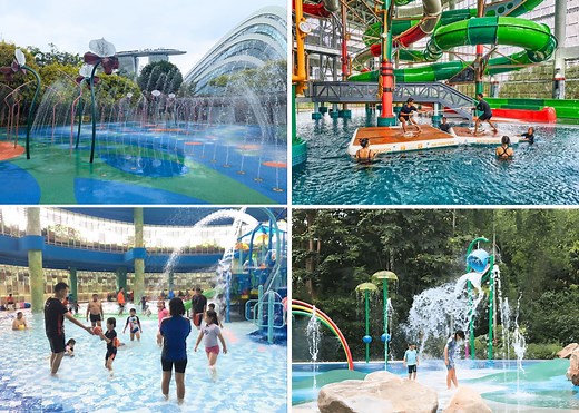 Best water playgrounds & water parks in Singapore: Top spots for kids to cool off!