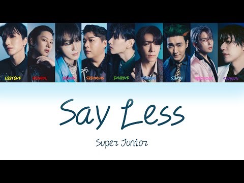 Super Junior Say Less Lyrics