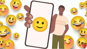 🙂 Signification : Que signifie l'émoji visage avec un léger sourire ?