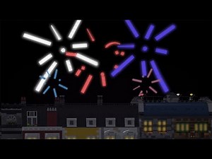 Lego Firework Show| Stop Motion Animation