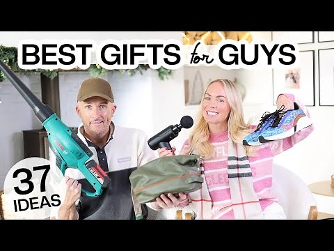 37 BEST Gifts for HIM 🎁 | Mens Gift Guide | WHAT GUYS REALLY WANT!