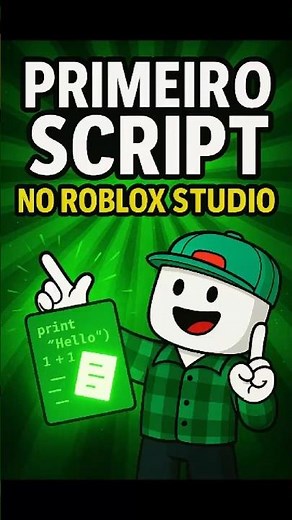 Your 1st Script in Roblox Studio (Step by Step) #robloxstudio #roblox