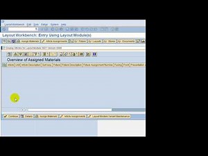 Create Layout Module Retail
