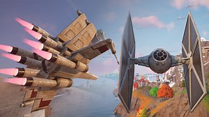 All X-Wing Starfighter & TIE Fighter Locations in Fortnite Chapter 6 Season 3