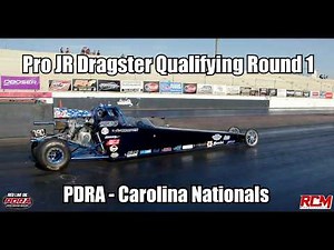 Pro JR Dragster - Qualifying Round 1 - 2026 PDRA Carolina Nationals - Darlington Dragway