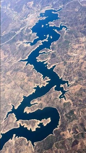 THE BLUE DRAGON RIVER IN PORTUGAL.