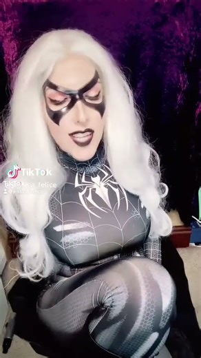 Jessica Felice: Venom Black Cat #Cosplay Style #Shorts: Character Makeup Costume Dress Up Super Fan!