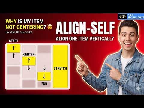 CSS Grid Practical Tutorial in Hindi | Align Self - Session - 13 - ChiPi Technologies