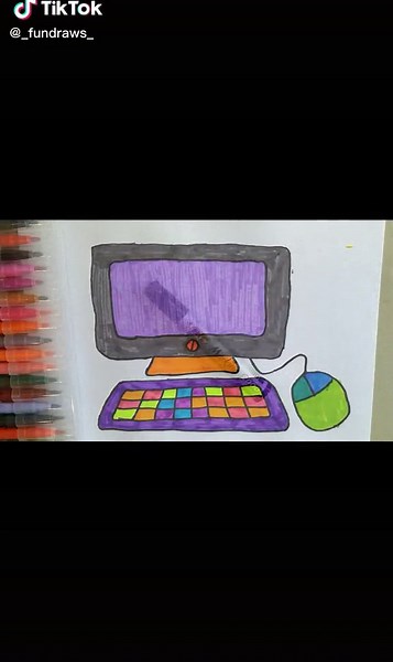 How to Draw a Computer Easy