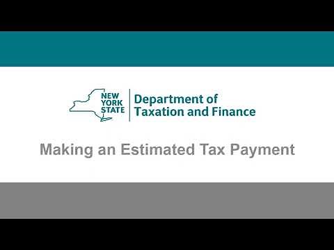 Make an Estimated Tax Payment