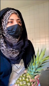 98K views · 7.2K reactions | Pineapple cutting 101 with the help of Maryum Nawaz | Angry_panda | Facebook