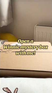 Open a Winnie the Pooh mystery box with me! #winniepooh #disneymysterybox #disneygirl