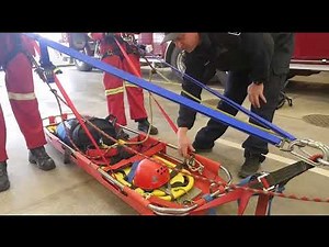 Two-Rescuer Steep Slope Setup