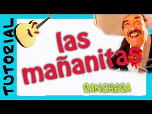 LAS MAÑANITAS Guitar tutorial EASY gUITARRA ACORDES