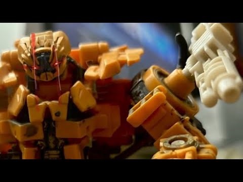 Transformers stop motion (Strong arm vs scrapper)