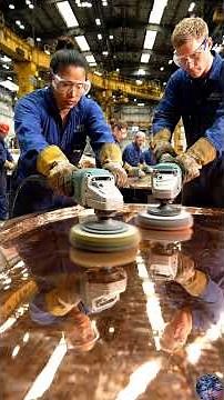 From Sand Molds to Sea: Mass Production Marvels of Ship Propellers #massproduction #manufacturing