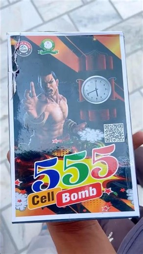 💣 555 Cell Bomb Testing | Loudest Diwali Bomb 2025 💥 | Cracker Zone #shorts