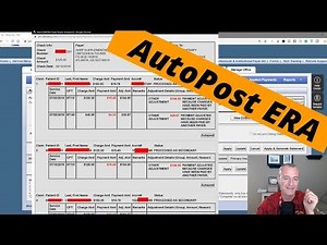 How to AutoPost ERA in Practice Mate * Office Ally