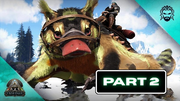I Tamed the ARK's Best Traveling Mount! - ARK Fjordur [E16] Part 2