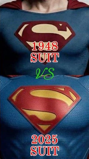 7 Superman Suits Evolution (1948–2025) 😱 Then vs Now – You Won’t Believe #7! #shorts #dc