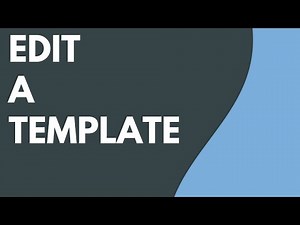 Edit a Template in Snagit